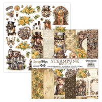 ScrapBoys Steampunk Journey 12x12 Inch Paper Pack (SB-STJO-08)